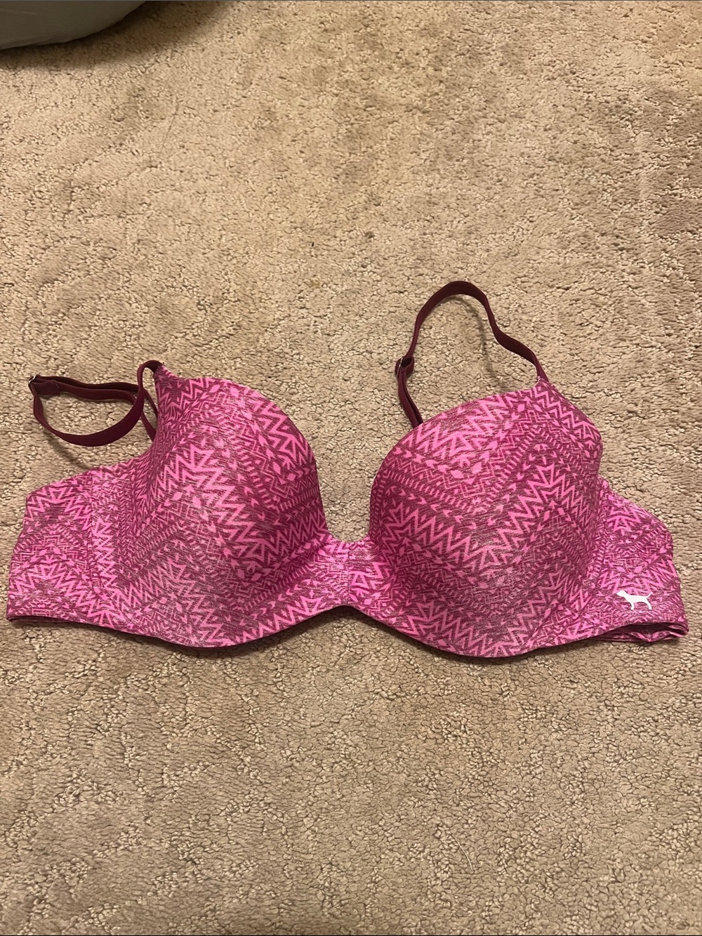 PINK Victoria's Secret Patterned bra